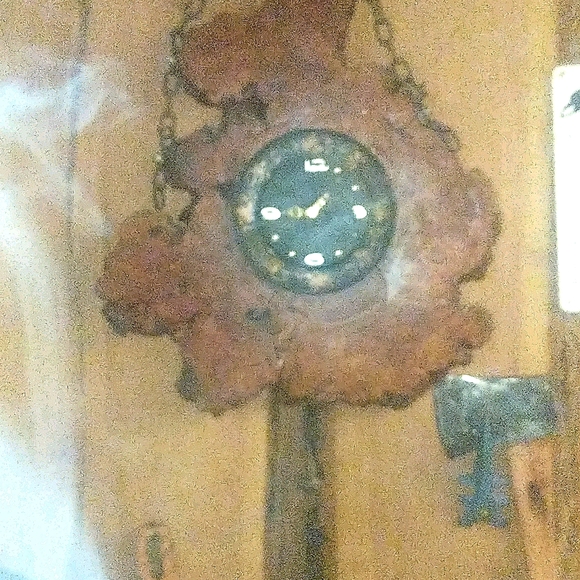 Cherry Burl Clock